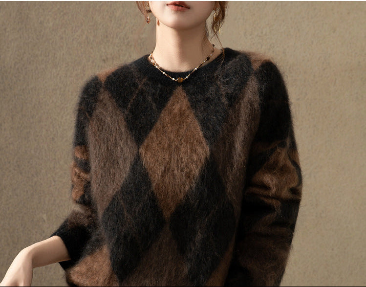 100% Pure Cashmere Thick Oversized Sweater – Premium Heavy Knit