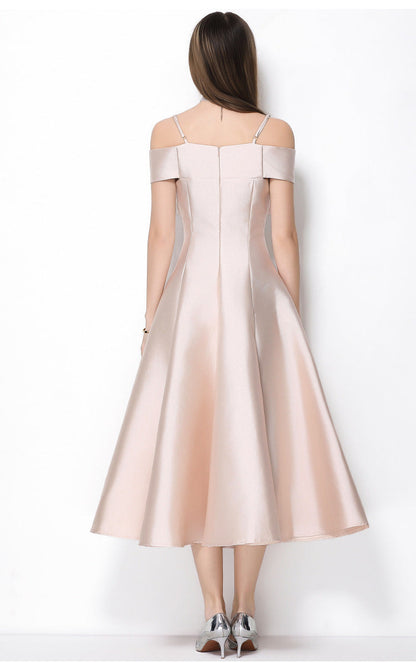 Seralya Bow Strap Maxi Dress