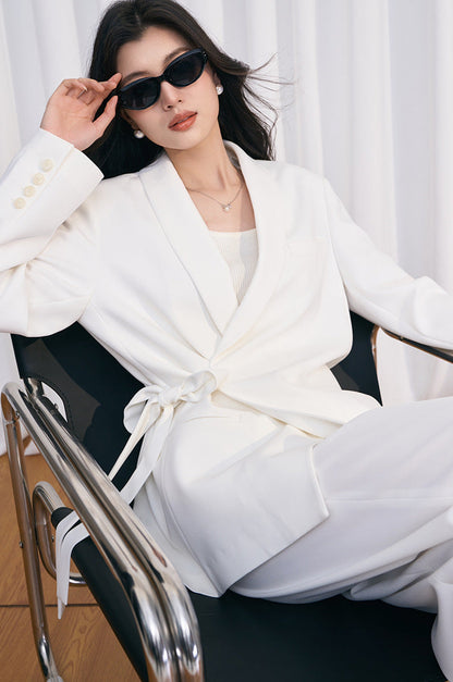 Aveline Tailored Two-Piece Suit Set
