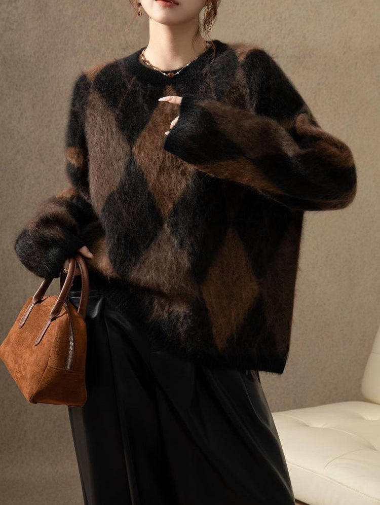 100% Pure Cashmere Thick Oversized Sweater – Premium Heavy Knit