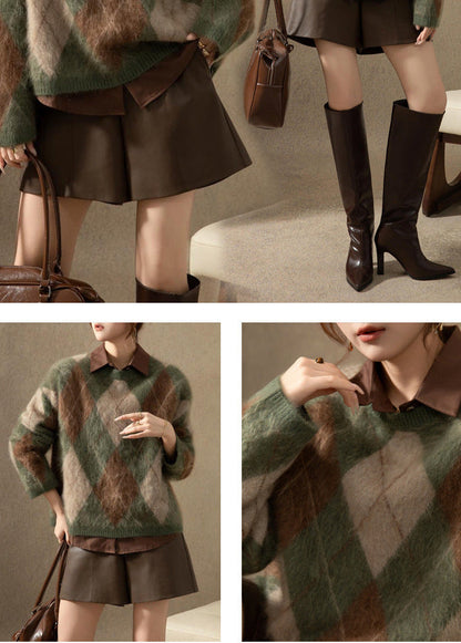 100% Pure Cashmere Thick Oversized Sweater – Premium Heavy Knit