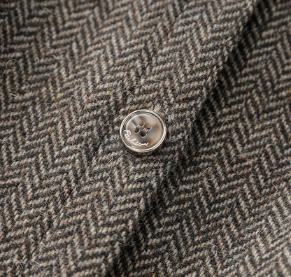 Retro Wool-Blend Vest Midi Dress + Knit Sweater Set