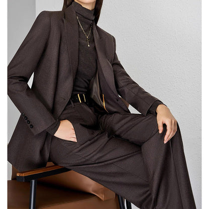 Old Money Wool Three-Piece Suit – Jacket, Vest & Trousers
