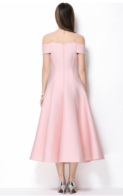 Seralya Bow Strap Maxi Dress