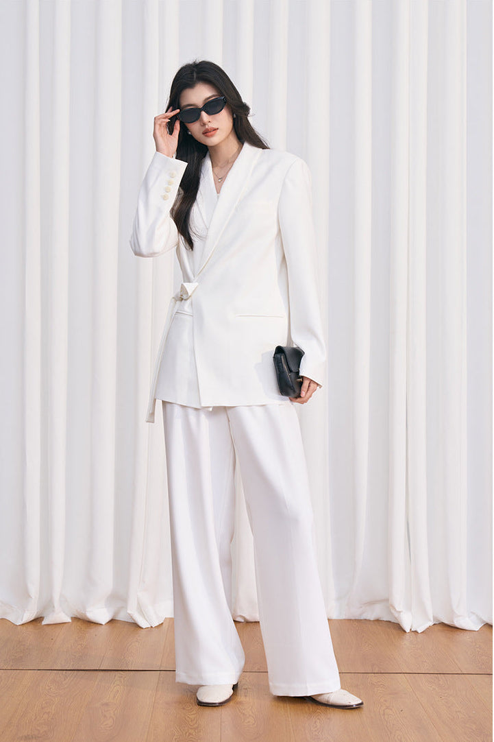 Aveline Tailored Two-Piece Suit Set