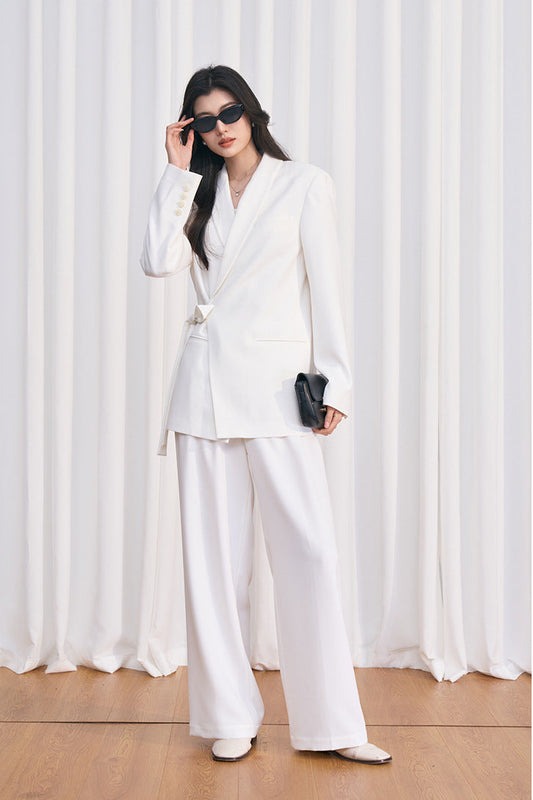 Aveline Tailored Two-Piece Suit Set