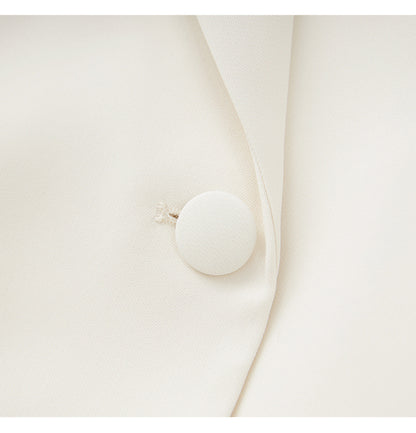 Elegant Double-Breasted Blazer Dress