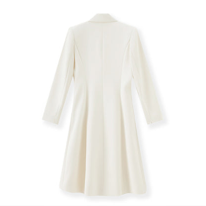 Elegant Double-Breasted Blazer Dress