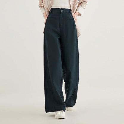 High-Waisted Tencel Linen Wide-Leg Pants – Lightweight & Relaxed Fit