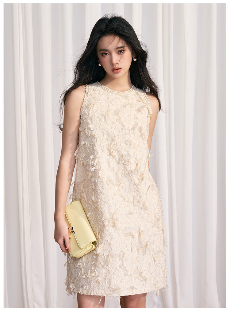Amélie Textured Midi Dress