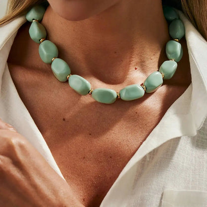 Orlisse Irregular Bead Choker (5 Styles)