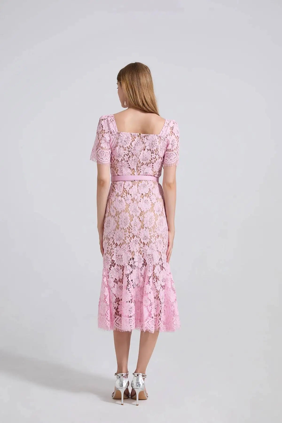 Elegant Lace Mermaid Evening Dress