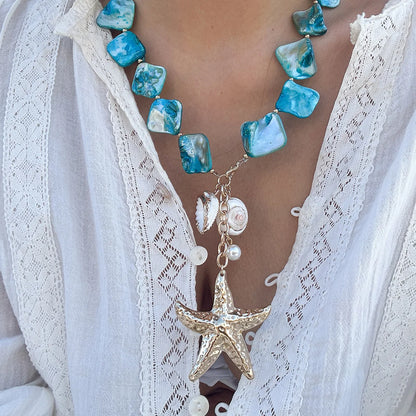Mariselle Shell & Starfish Necklace