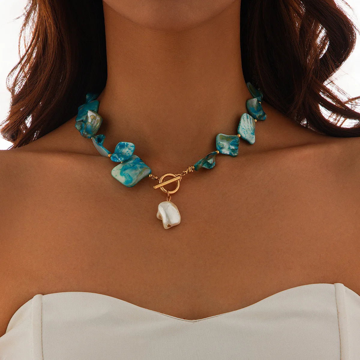Mariselle Shell & Starfish Necklace