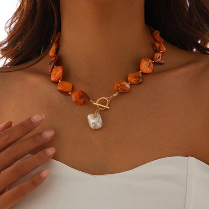 Mariselle Shell & Starfish Necklace