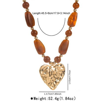 Elaris Layered Resin Necklace