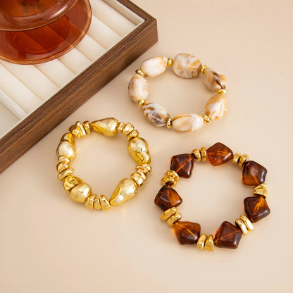 Zelira Y2K Resin Bracelet Set (3-Piece)