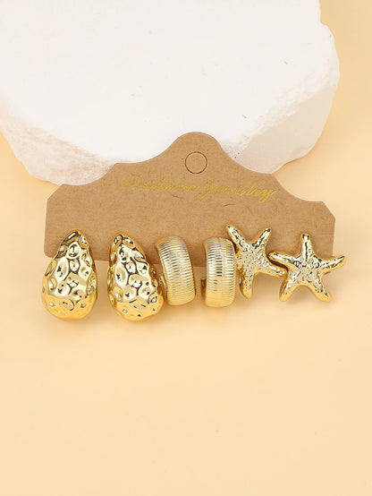 Coastal Muse Earring Set (9 Pairs)
