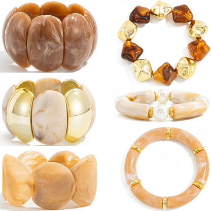 Velora Resin Bangle Collection