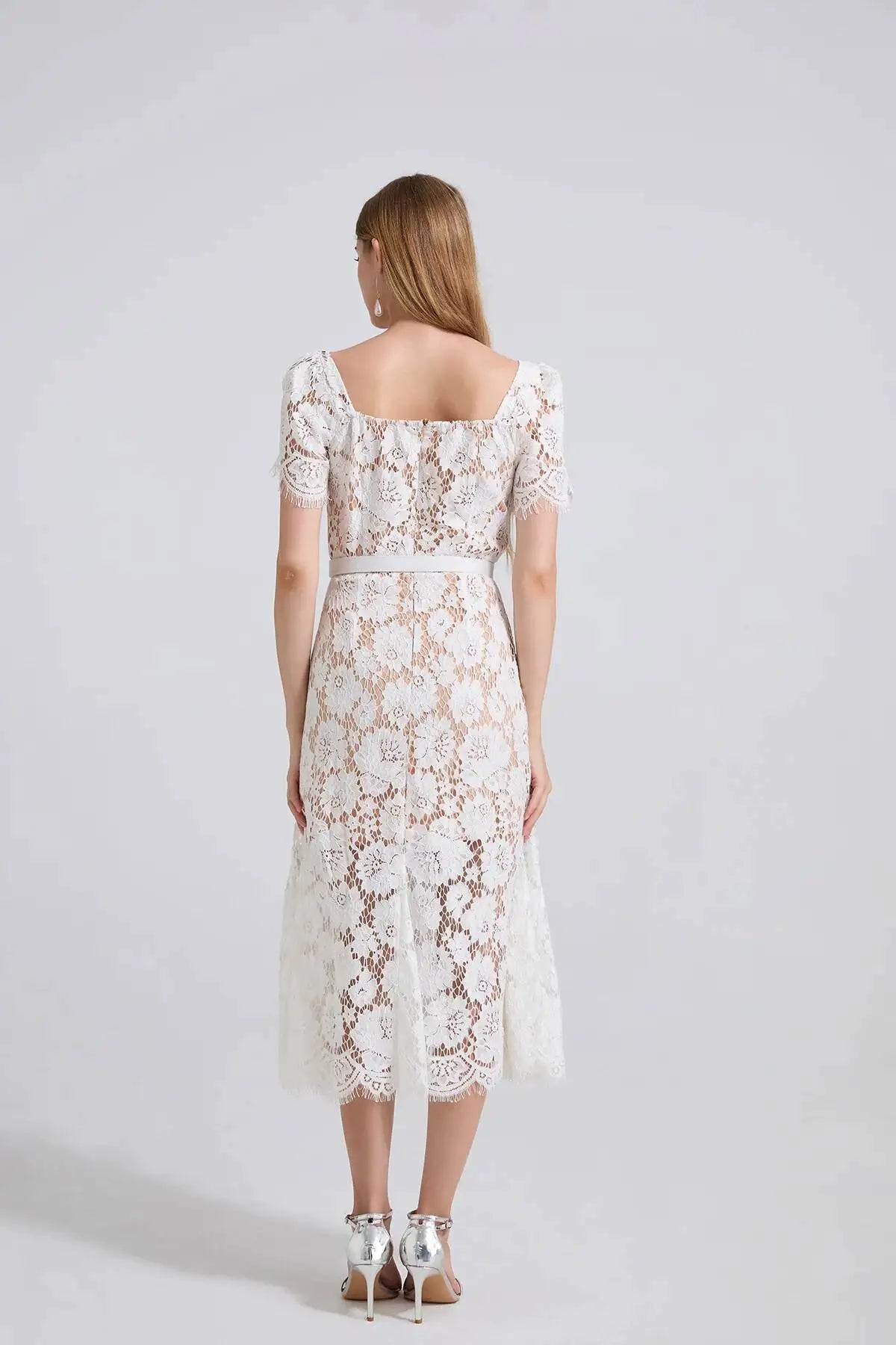 Elegant Lace Mermaid Evening Dress