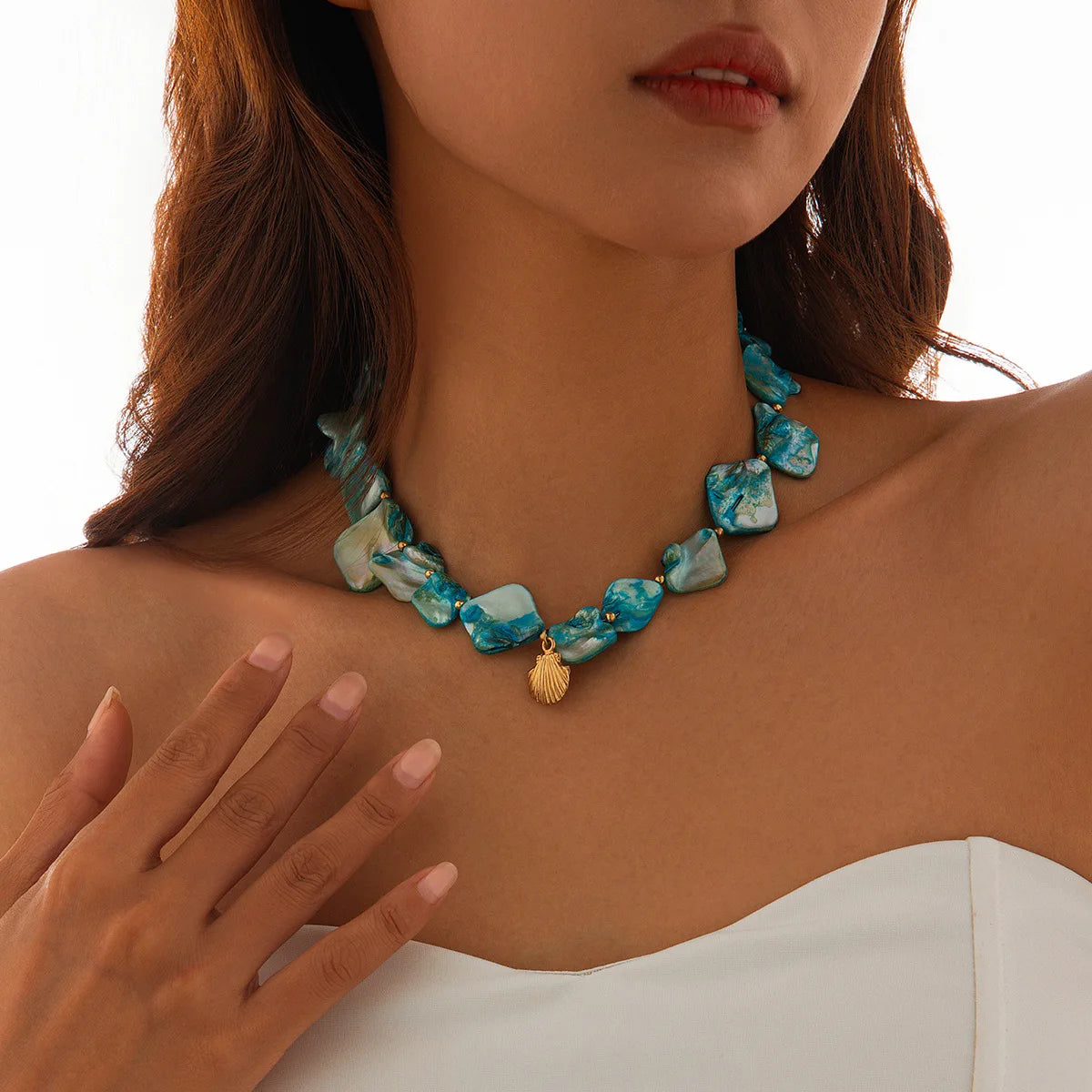 Mariselle Shell & Starfish Necklace