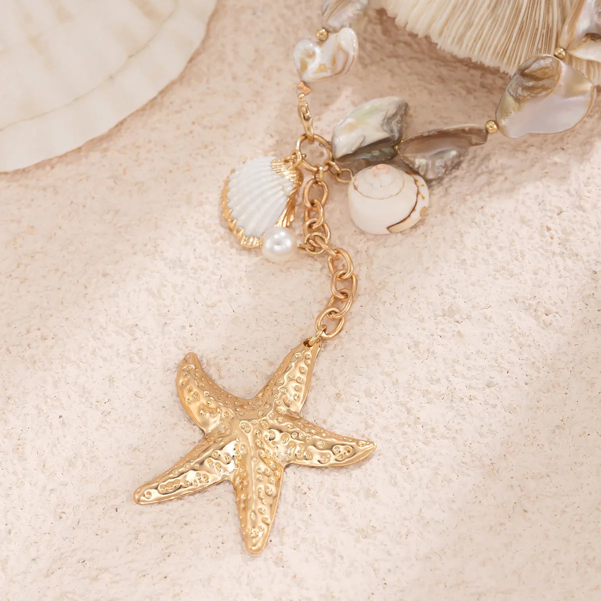 Mariselle Shell & Starfish Necklace