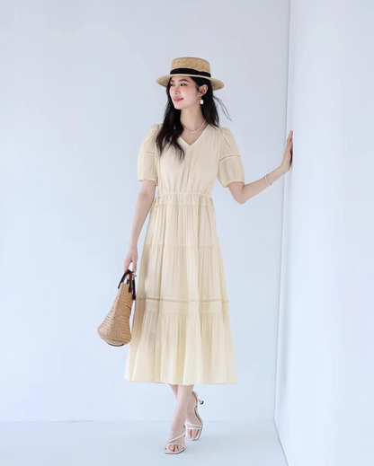 Everyday Elegance Flowing Midi Dress