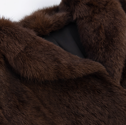 Long Rabbit Fur Coat – Essence American Coffee