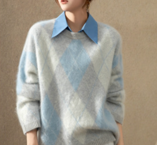 100% Pure Cashmere Thick Oversized Sweater – Premium Heavy Knit