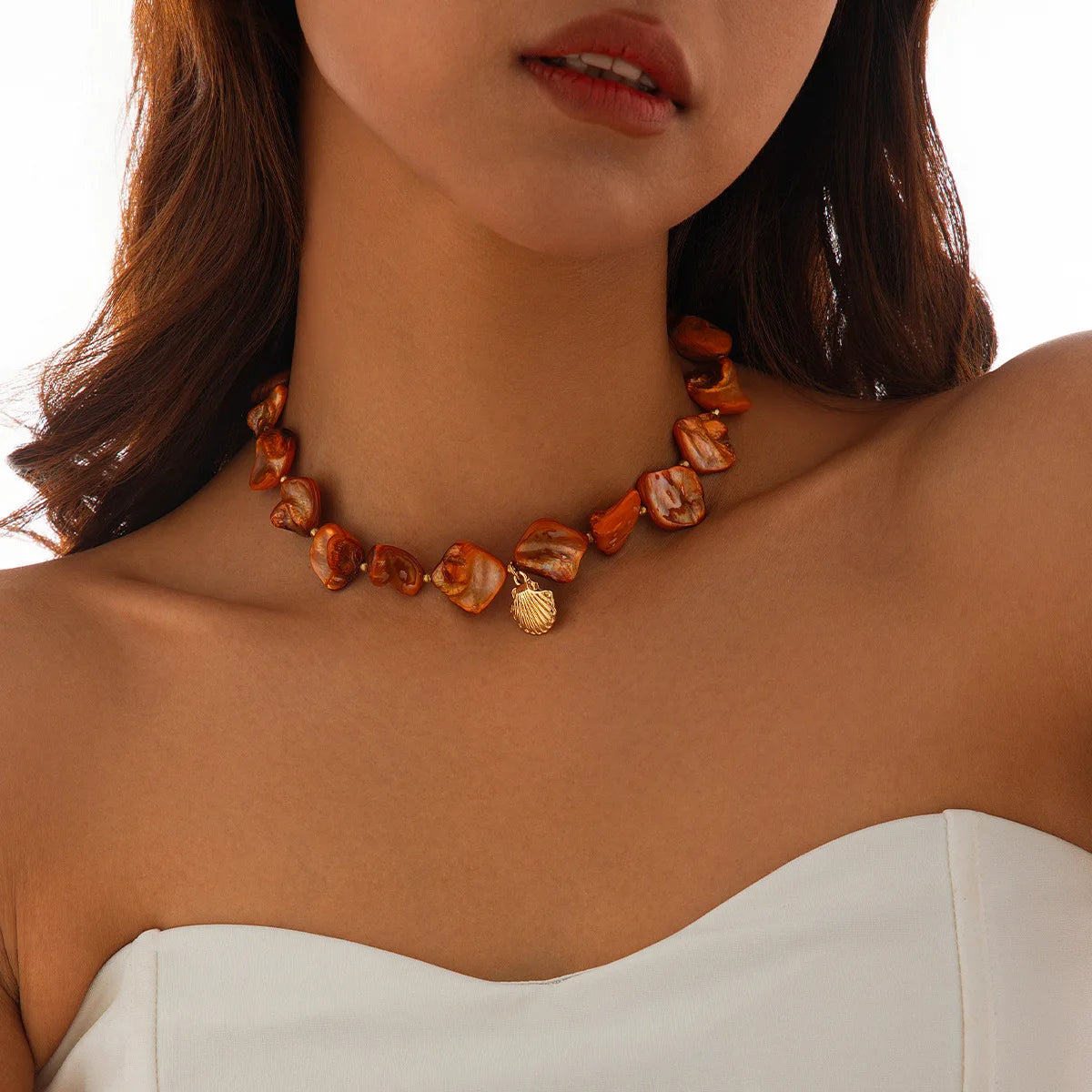 Mariselle Shell & Starfish Necklace