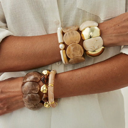 Velora Resin Bangle Collection