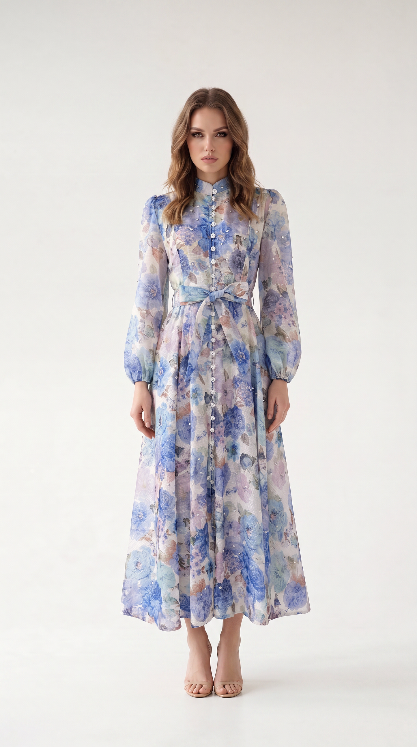 Rosalie Vintage Floral Maxi Dress