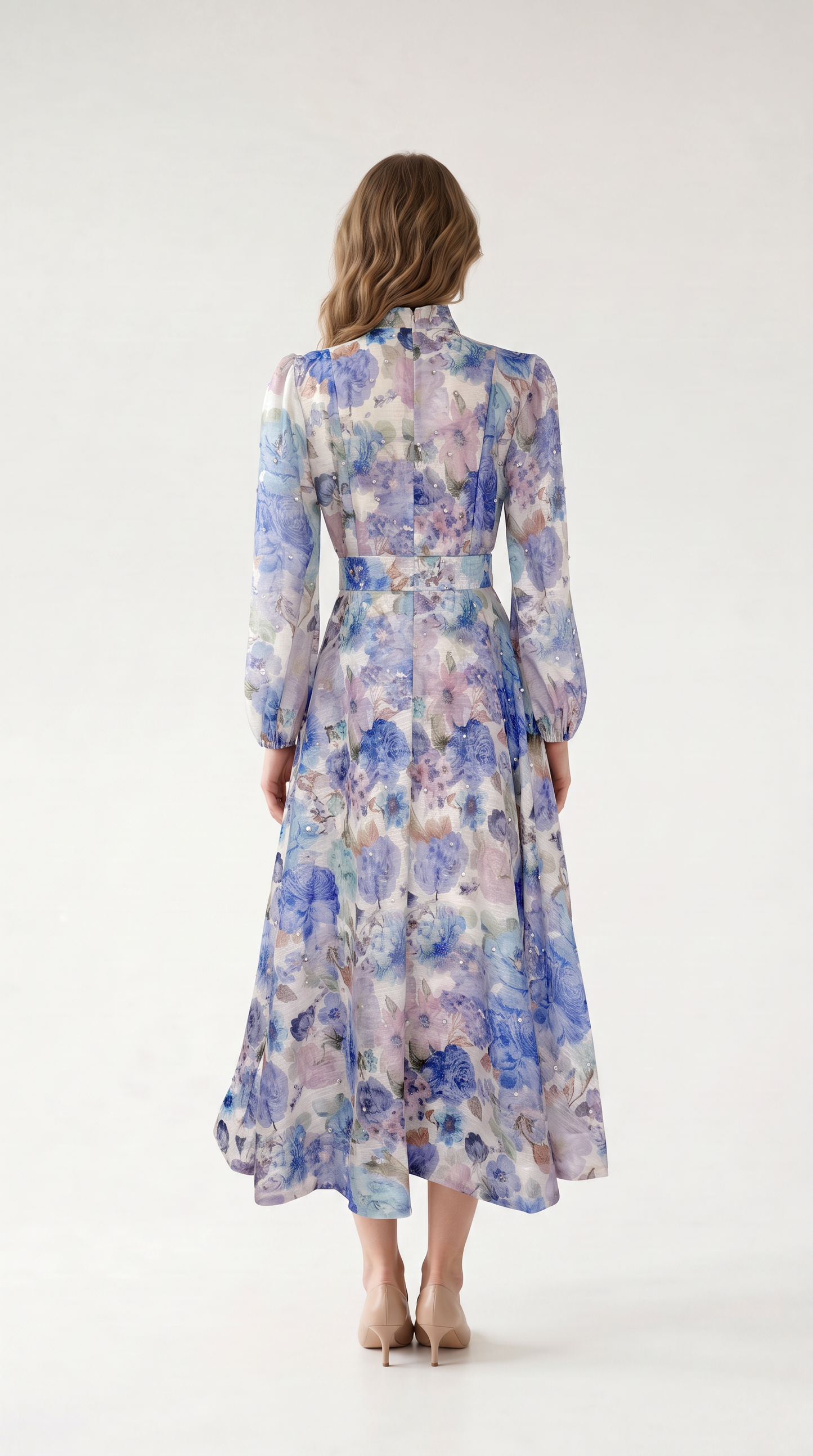 Rosalie Vintage Floral Maxi Dress