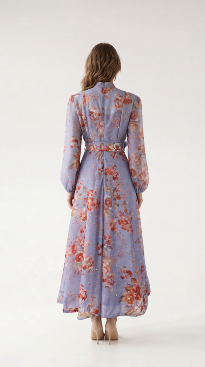 Rosalie Vintage Floral Maxi Dress