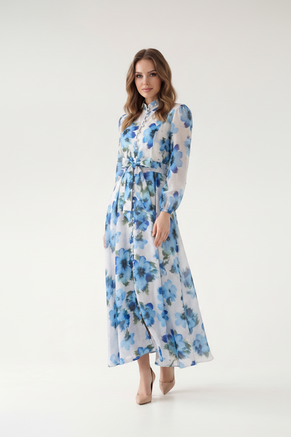 Rosalie Vintage Floral Maxi Dress