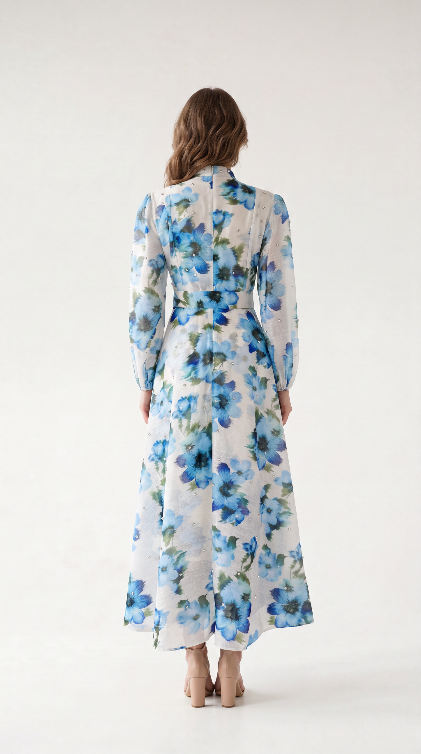 Rosalie Vintage Floral Maxi Dress