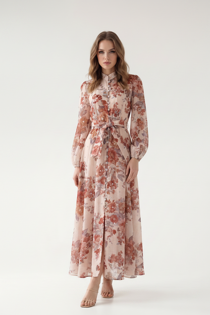 Rosalie Vintage Floral Maxi Dress