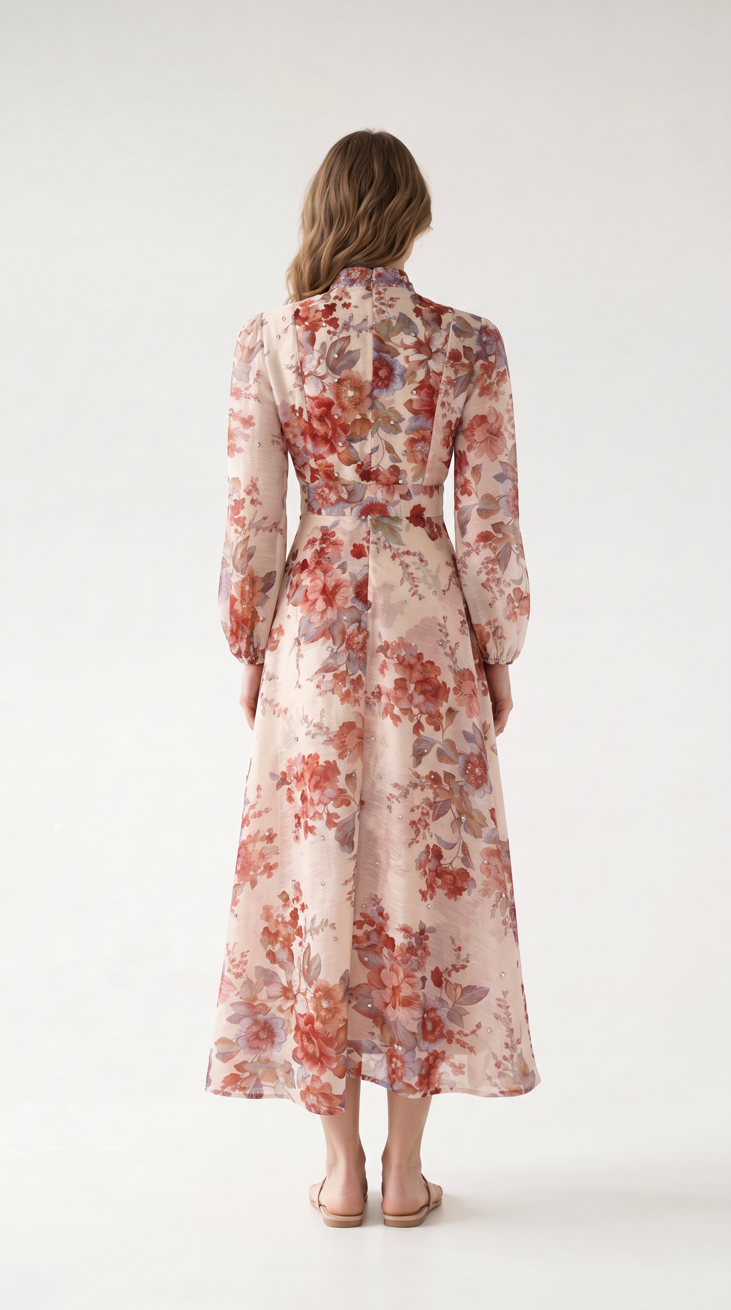 Rosalie Vintage Floral Maxi Dress